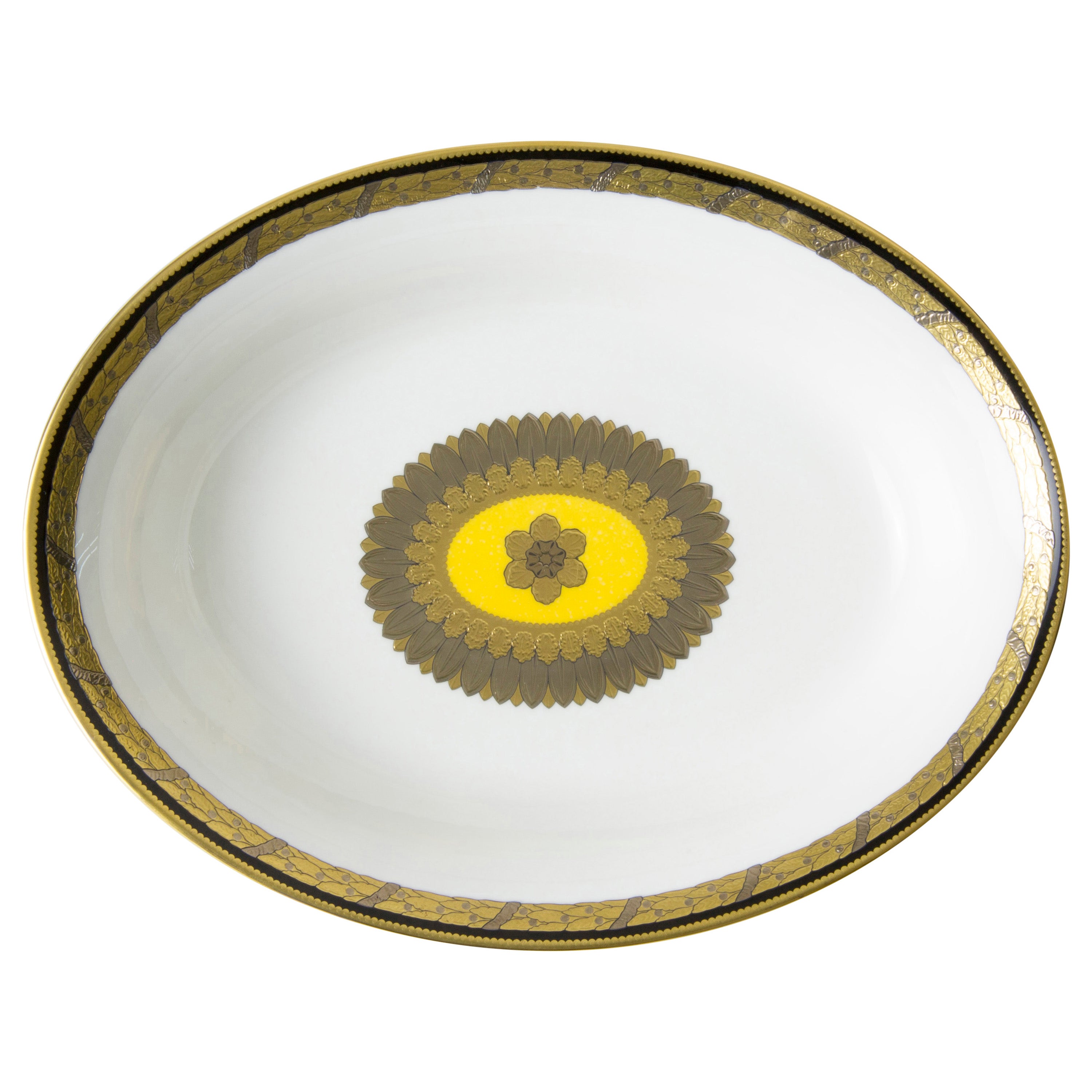 パレス アンバー 野菜皿(26cm)