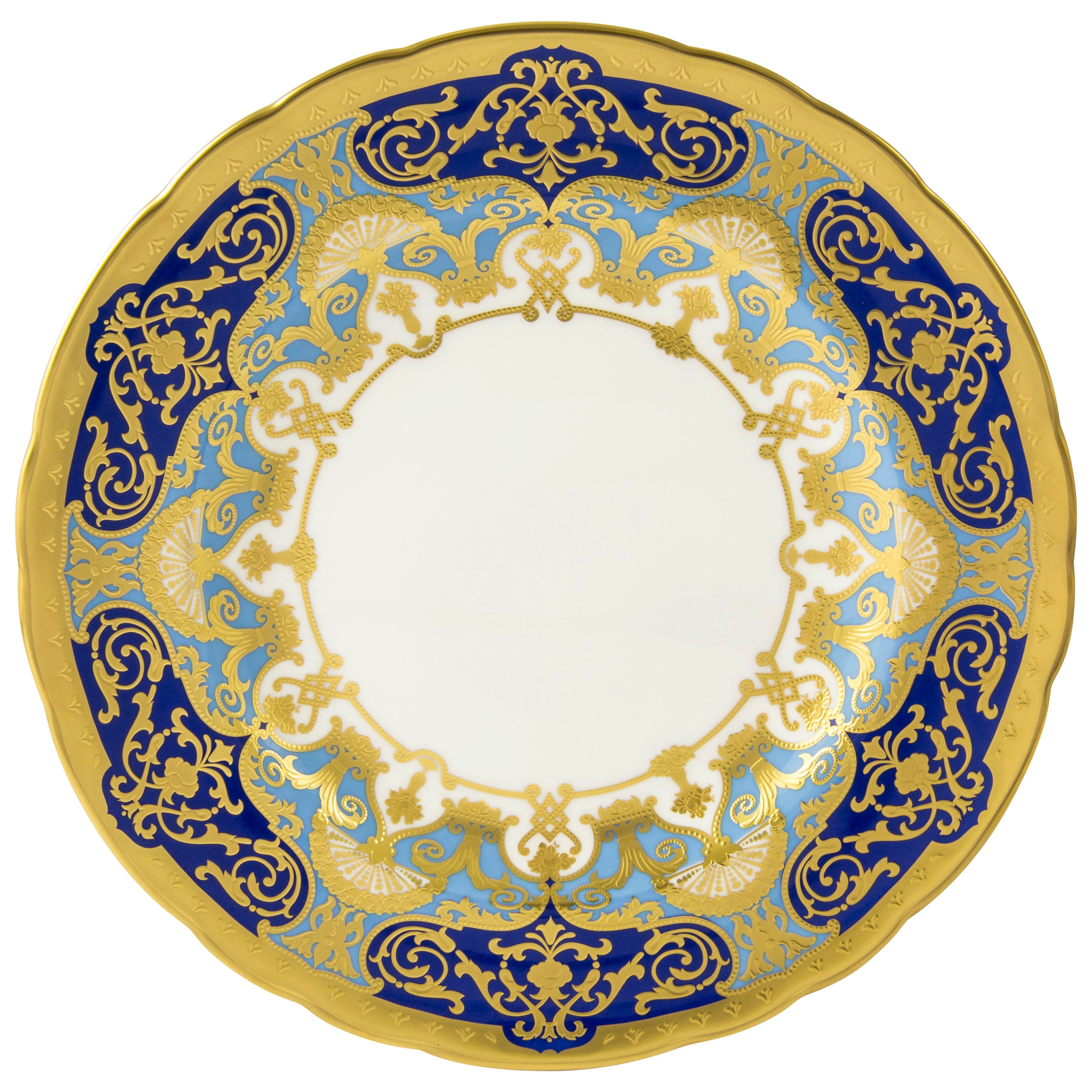 ヘリティッジ コバルト&ダークブルー プレート(16-27cm)