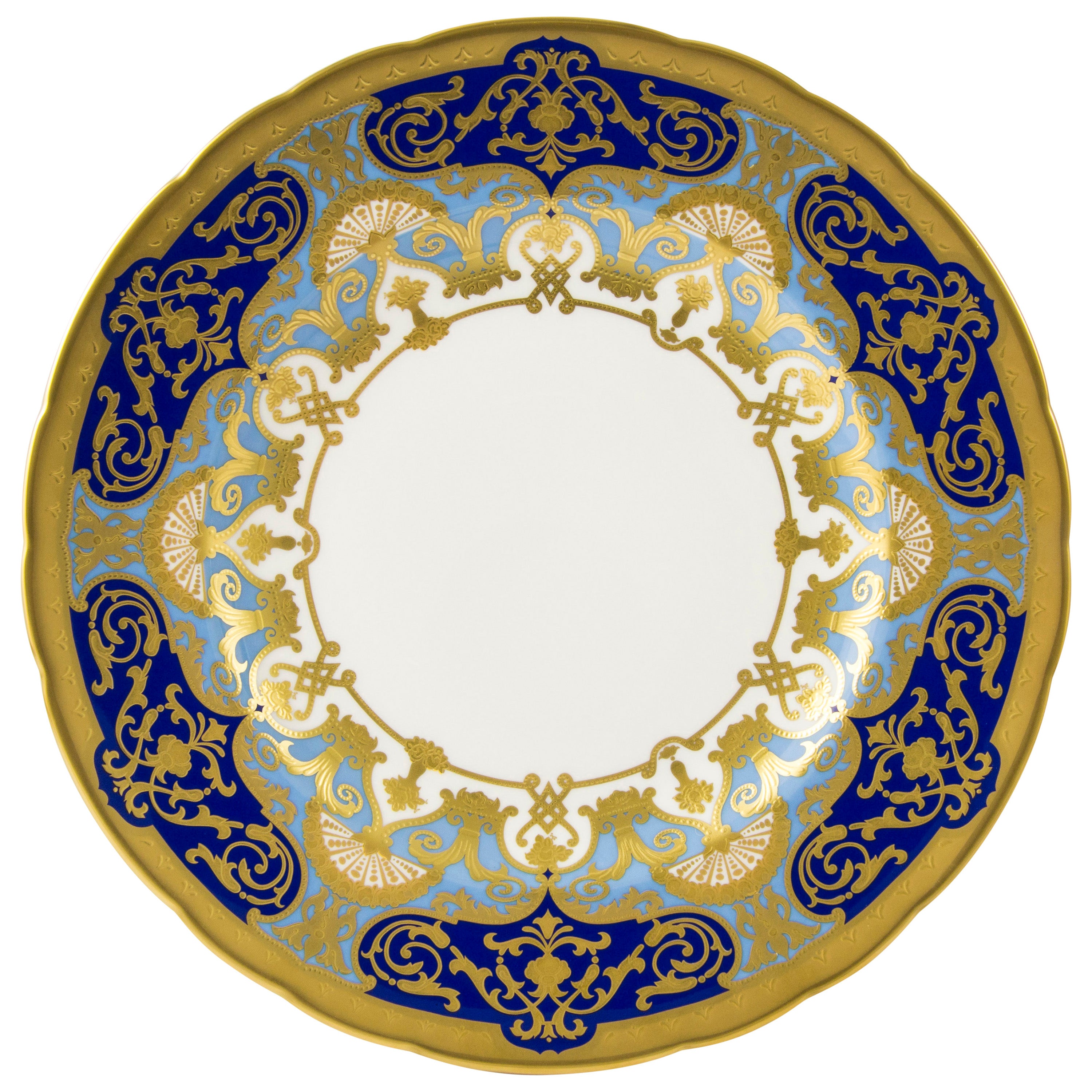 ヘリティッジ コバルト&ダークブルー プレート(16-27cm)