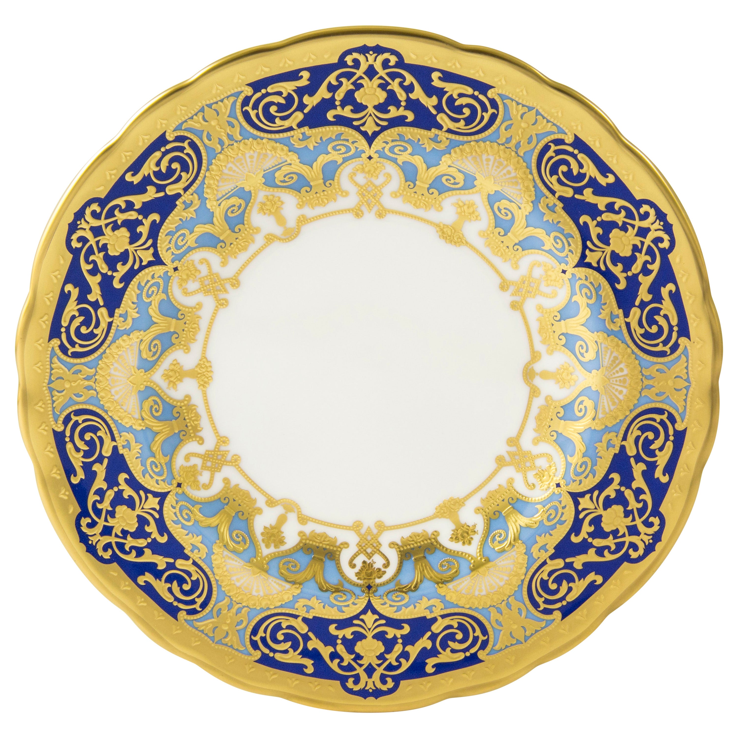 ヘリティッジ コバルト&ダークブルー プレート(16-27cm)