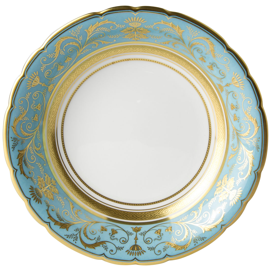 リージェンシー ターコイズ シリアル皿(16.5cm)