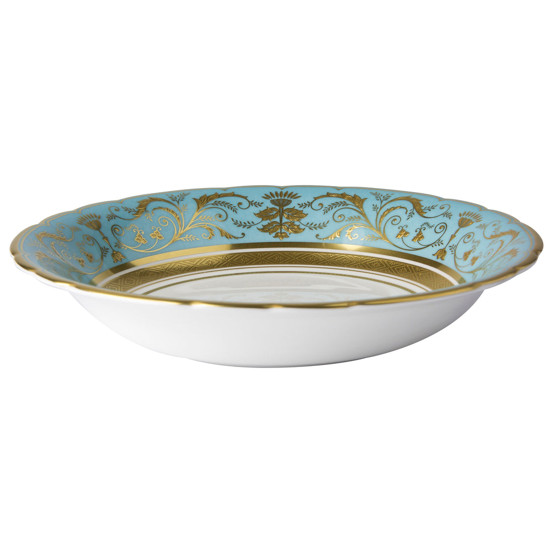 リージェンシー ターコイズ シリアル皿(16.5cm)