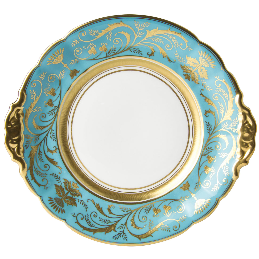 リージェンシー ターコイズ パン&バタープレート(24cm)
