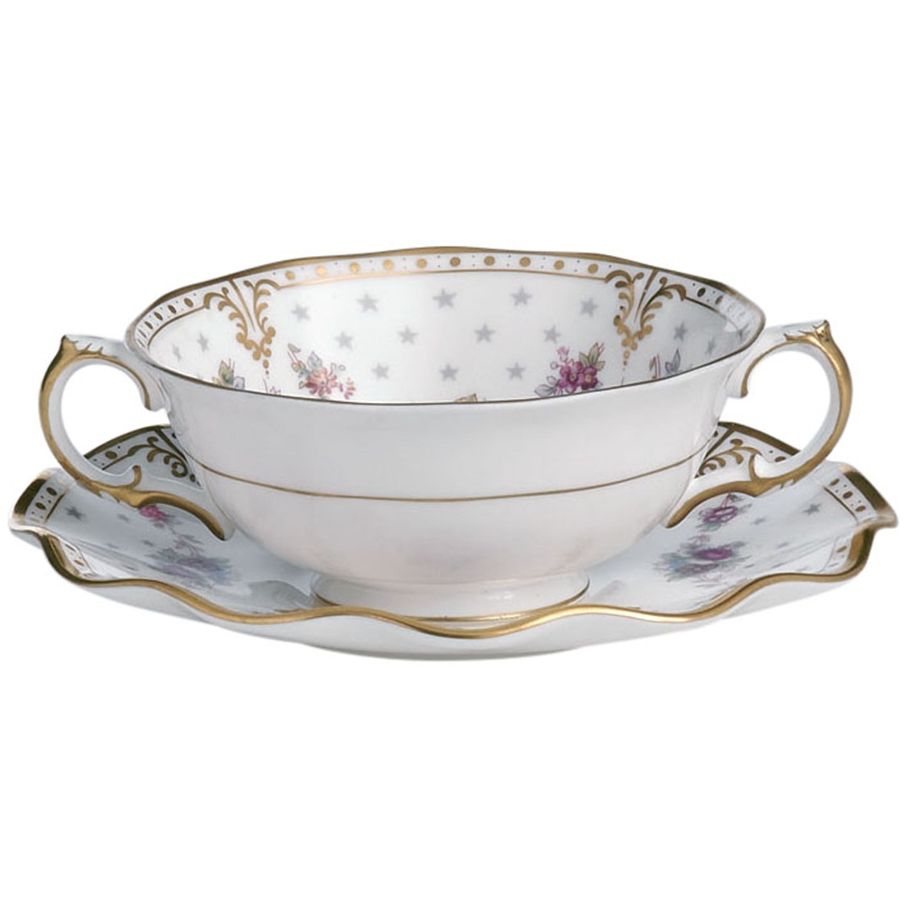 ロイヤルアントワネット クリームスープカップ&ソーサー (425ml)