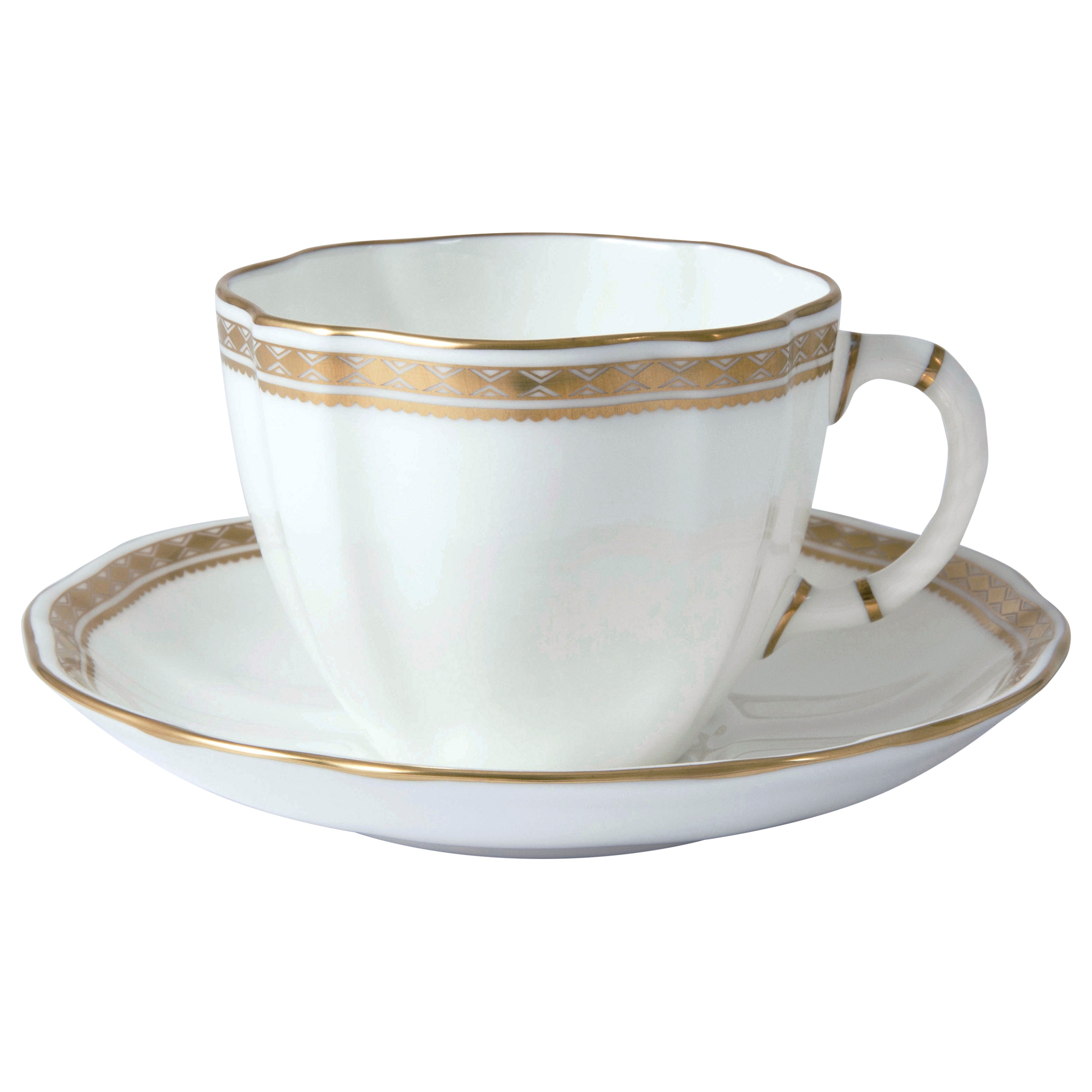 カールトン ゴールド ティーカップ＆ソーサー(225ml) – ロイヤル