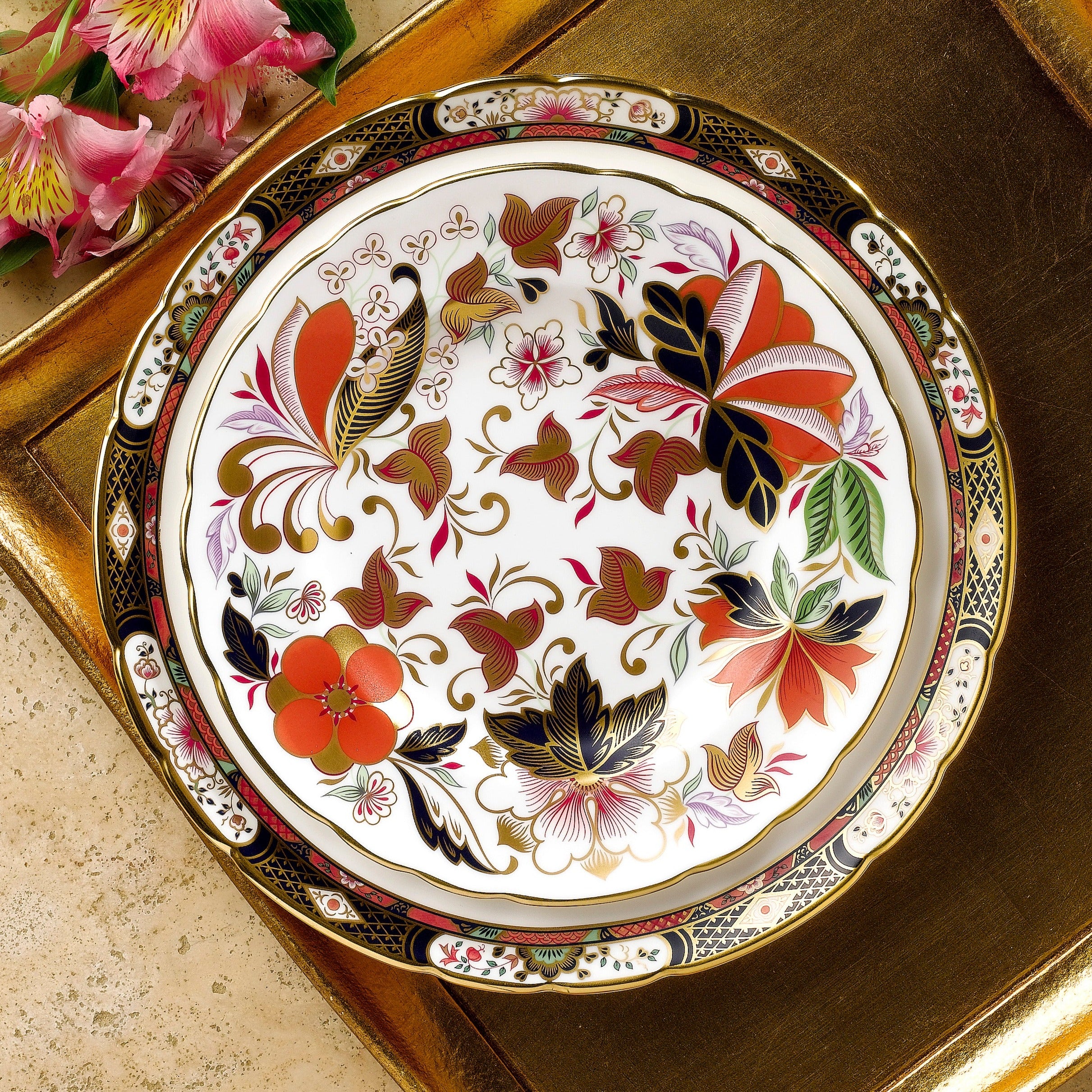 ロイヤルクラウンダービー　伊万里　オーバルプレート　ディナープレート ロイヤルクラウンダービー 伊万里 オーバルプレート ディナープレート