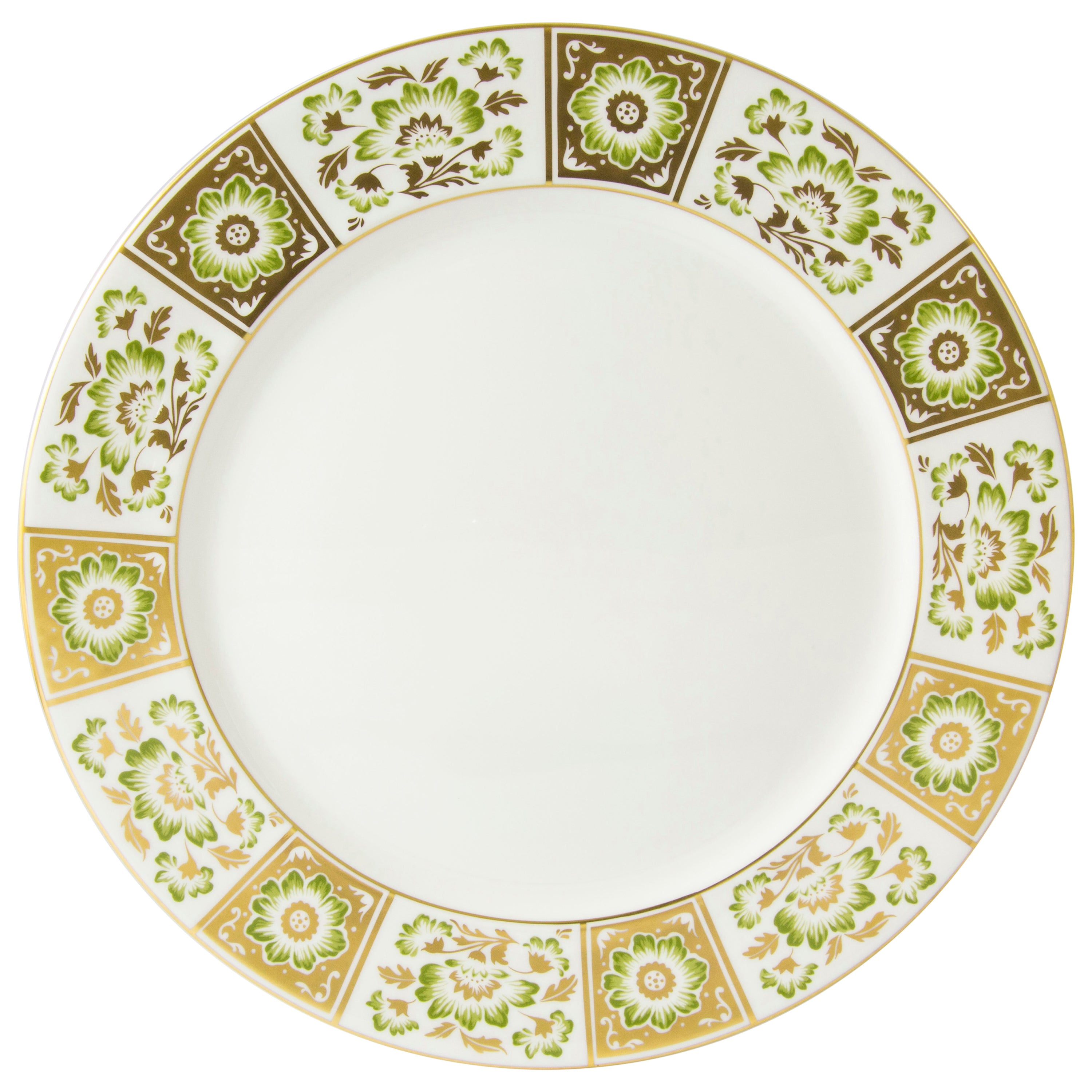 (A) ロイヤルクラウンダービー グリーンダービーパネル オーバルプレート ダービーパネル グリーン プレート(16-30.5cm) – ロイヤルクラウンダービー