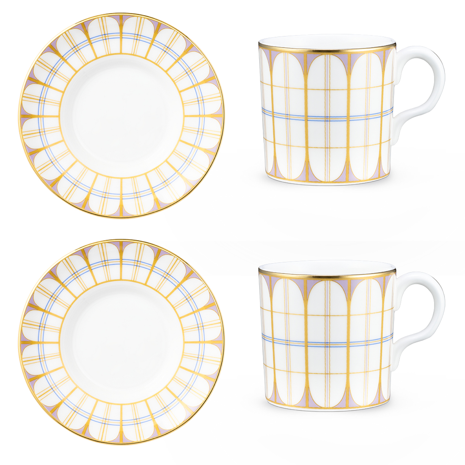 ロイヤルアトリエ コーヒーカップ＆ソーサー 2客セット