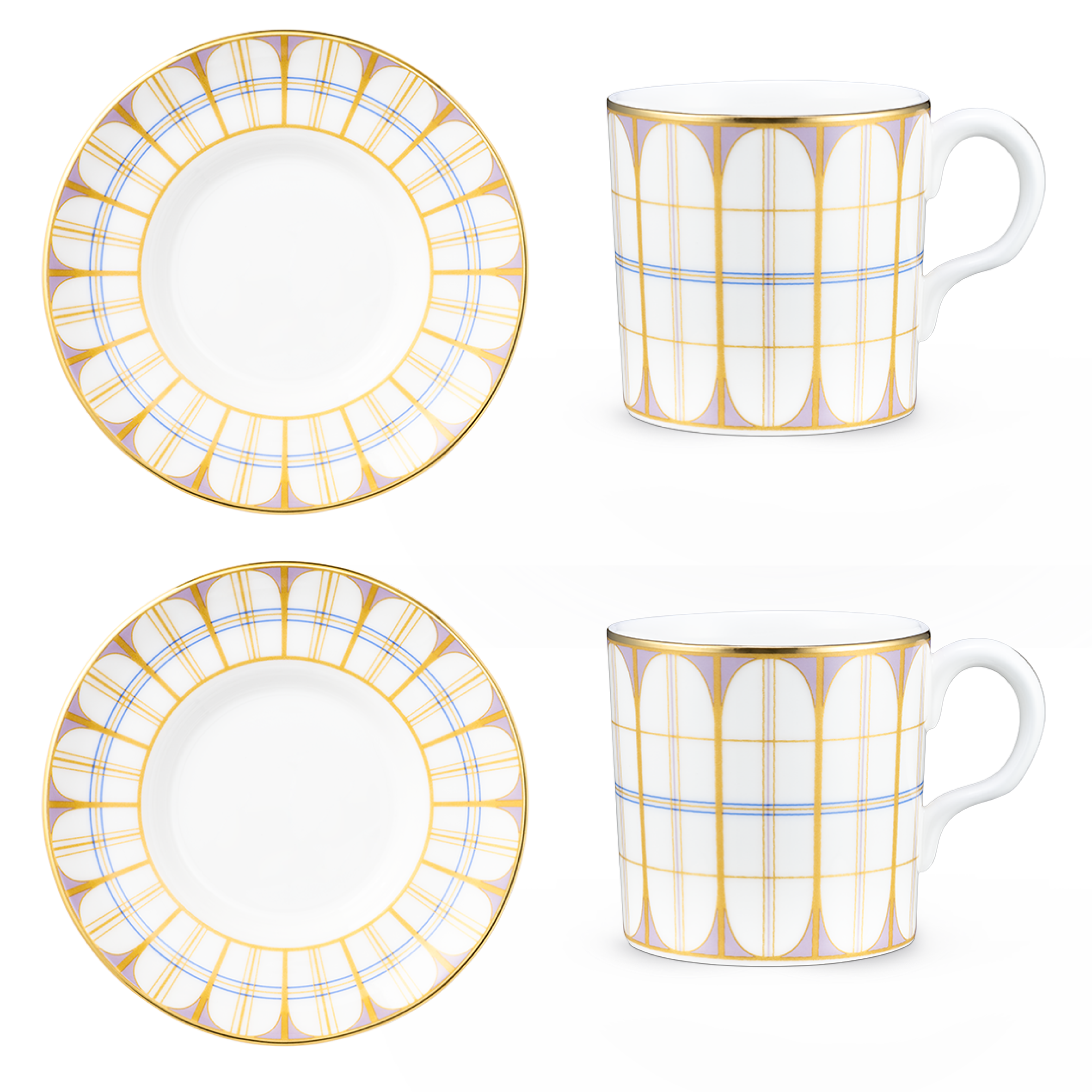 ロイヤルアトリエ コーヒーカップ＆ソーサー 2客セット