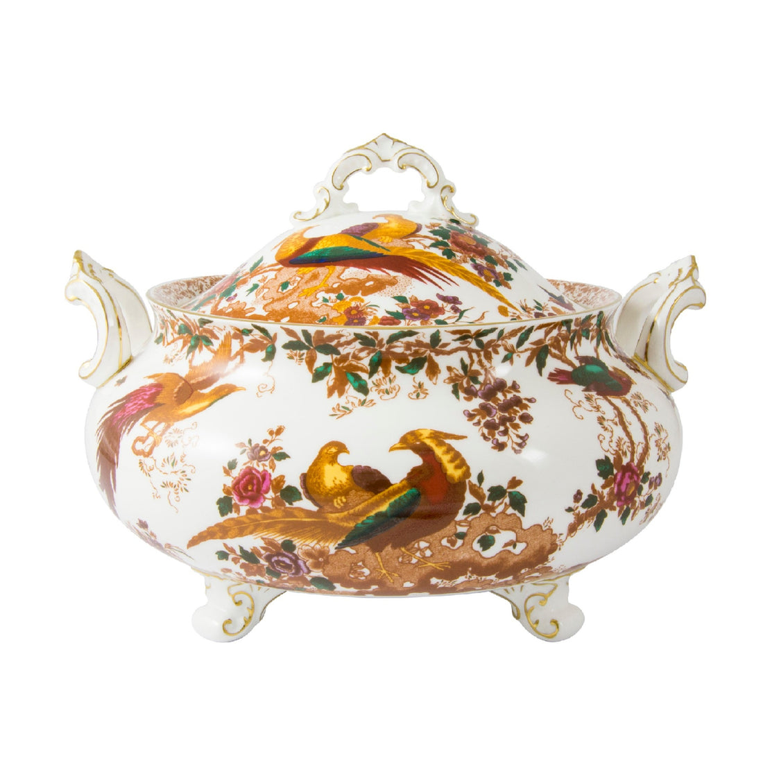 オールドエイビス 蓋付きスープ深皿＆スタンド(3700ml)