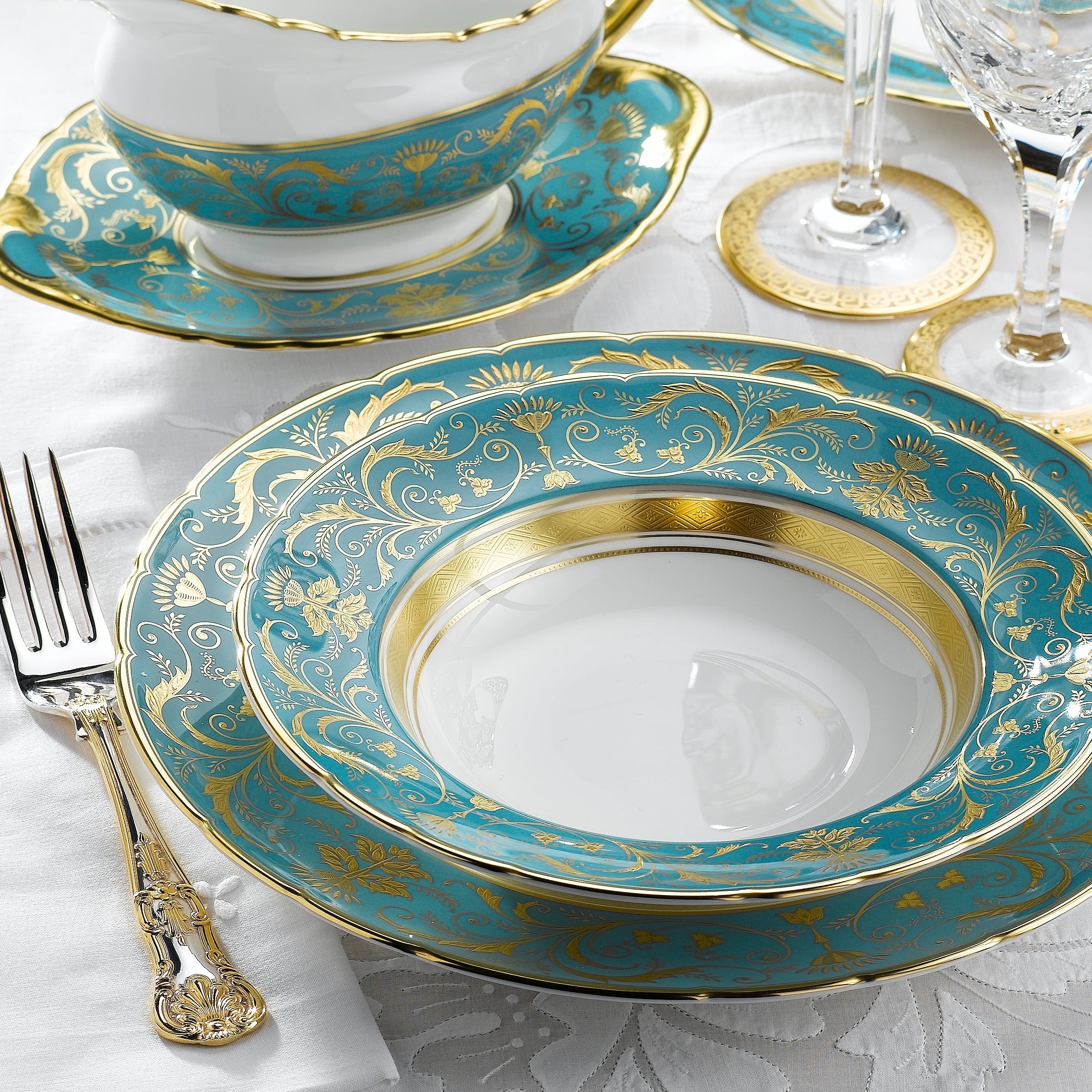 リージェンシー ターコイズ – ロイヤルクラウンダービー