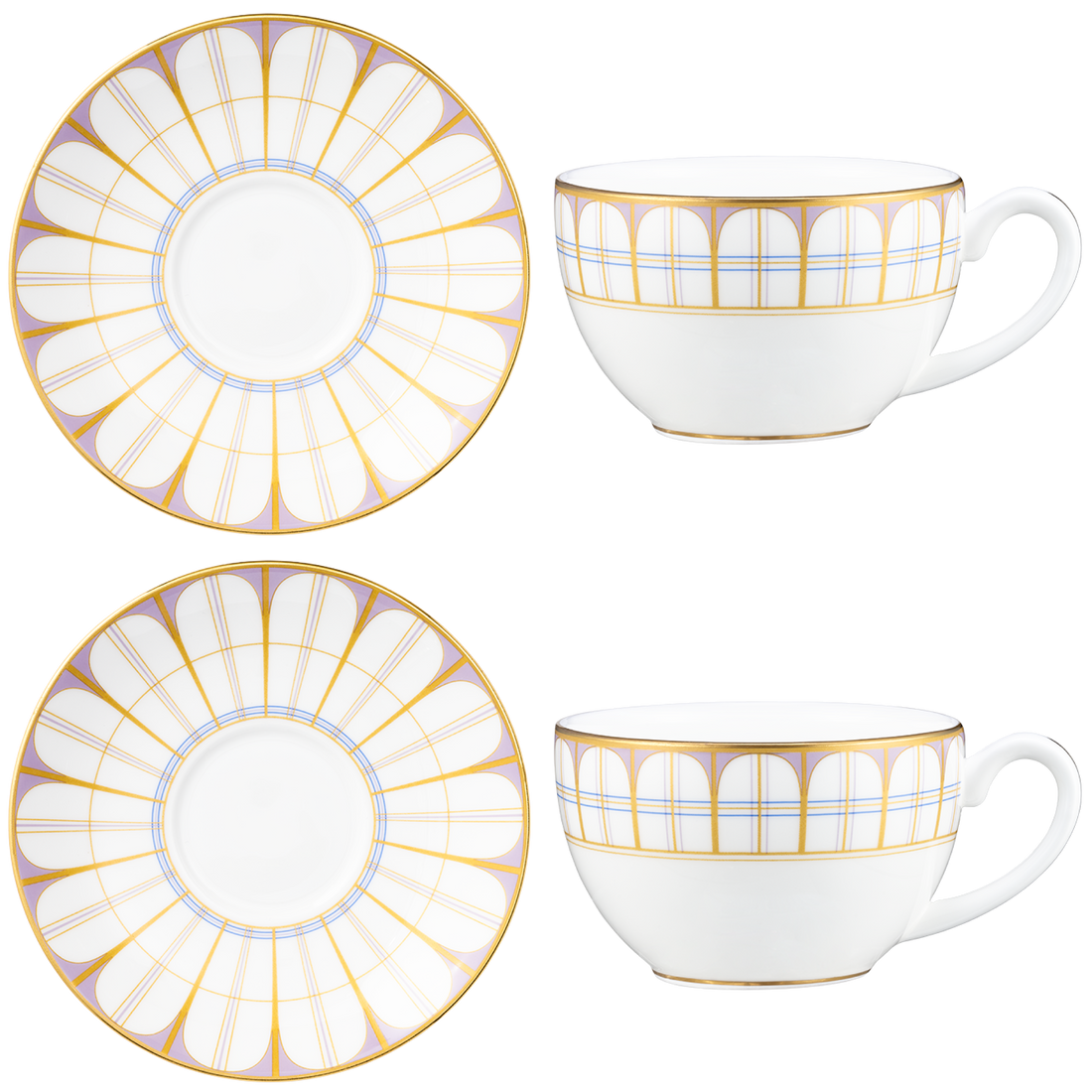 ロイヤルアトリエ ティーカップ＆ソーサー 2客セット